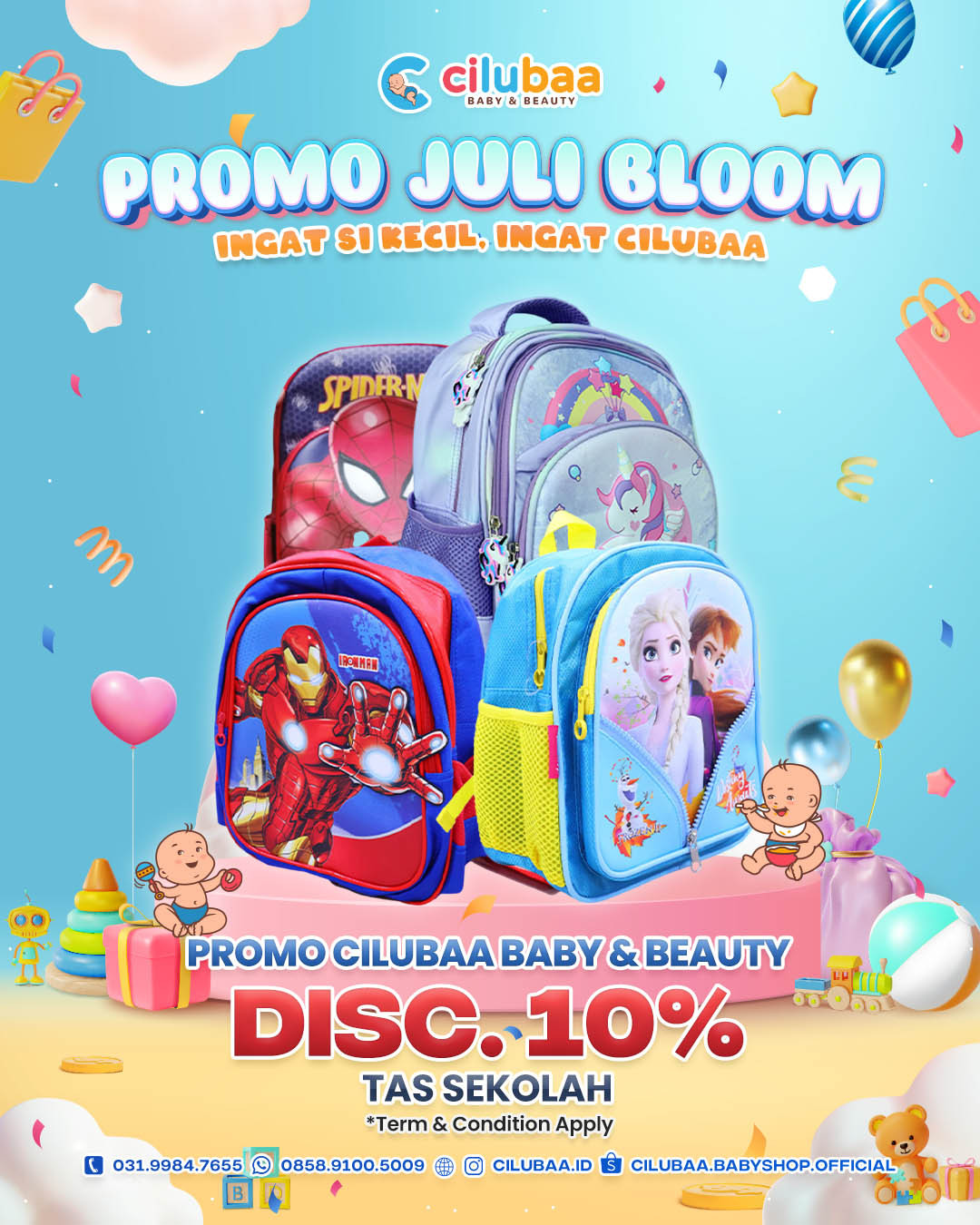 TAS SEKOLAH DISC. 10% !