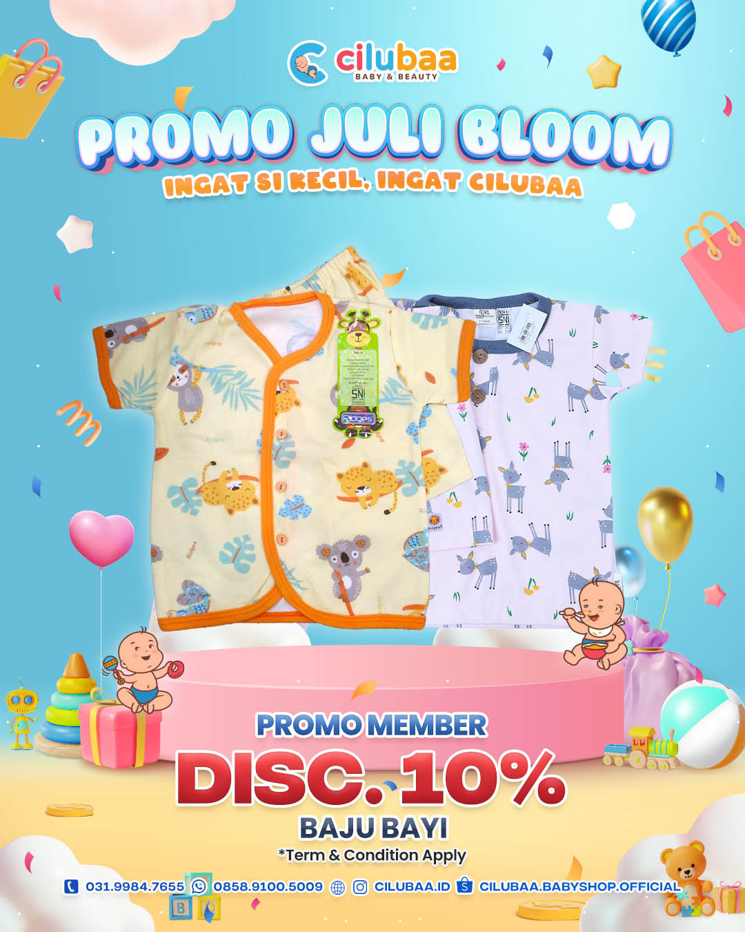BAJU BAYI DISC. 10%
