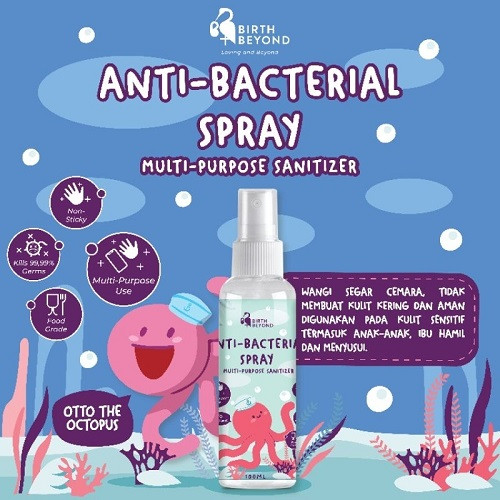 Birth Beyond Anti Bacterial Spray 100ml - Hand Sanitizer Anak