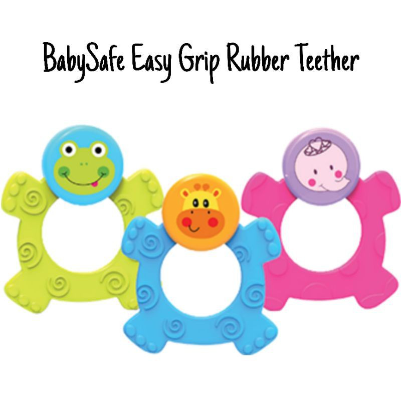 Baby Safe Easy Grip Teether TT003 - Gigitan Bayi