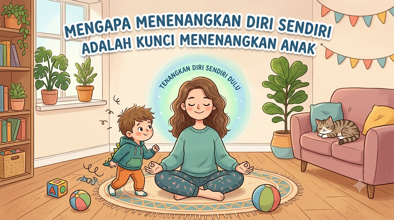 Mengapa Menenangkan Diri Sendiri adalah Kunci Menenangkan Anak