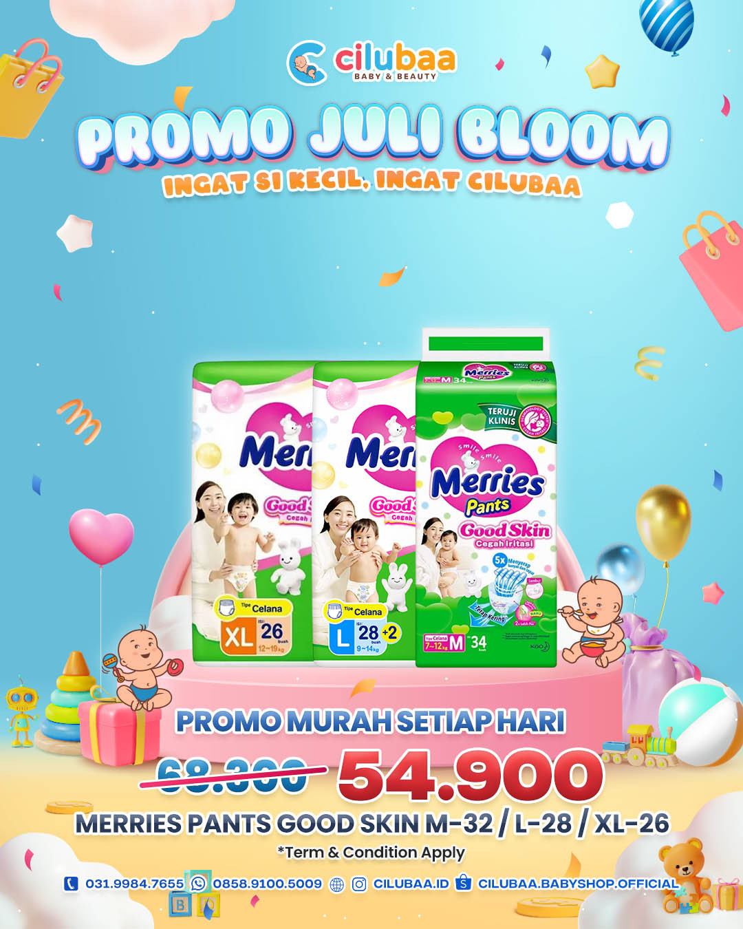 Merries Pants Good Skin Rp 54.900