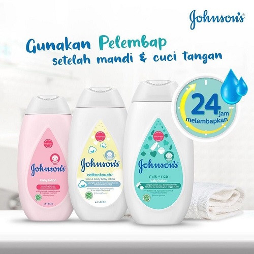 Johnson Lotion 100ml - Pelembab Kulit Bayi