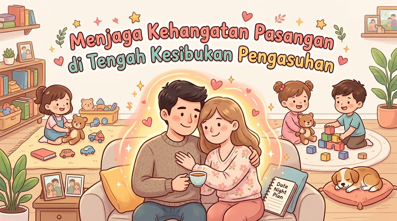 Menjaga Kehangatan Pasangan di Tengah Kesibukan Pengasuhan