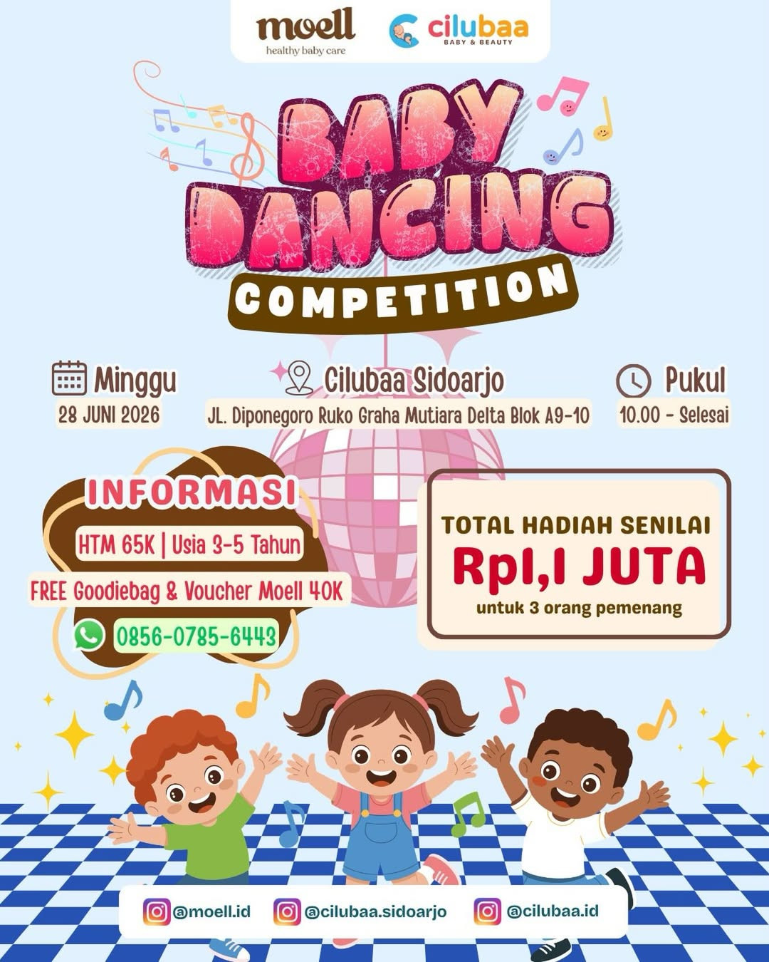 CILUBAA BABY DANCING COMPETITION!!