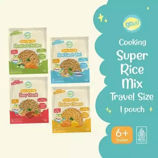 GROUU SUPER TRAVEL RICE MIX  30G