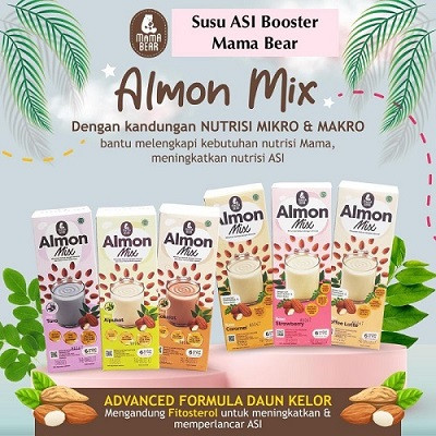 Mama Bear Almon Mix  - Susu Pelancar Asi