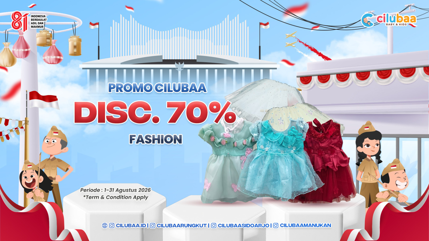 PROMO! Disc. 70% Fashion