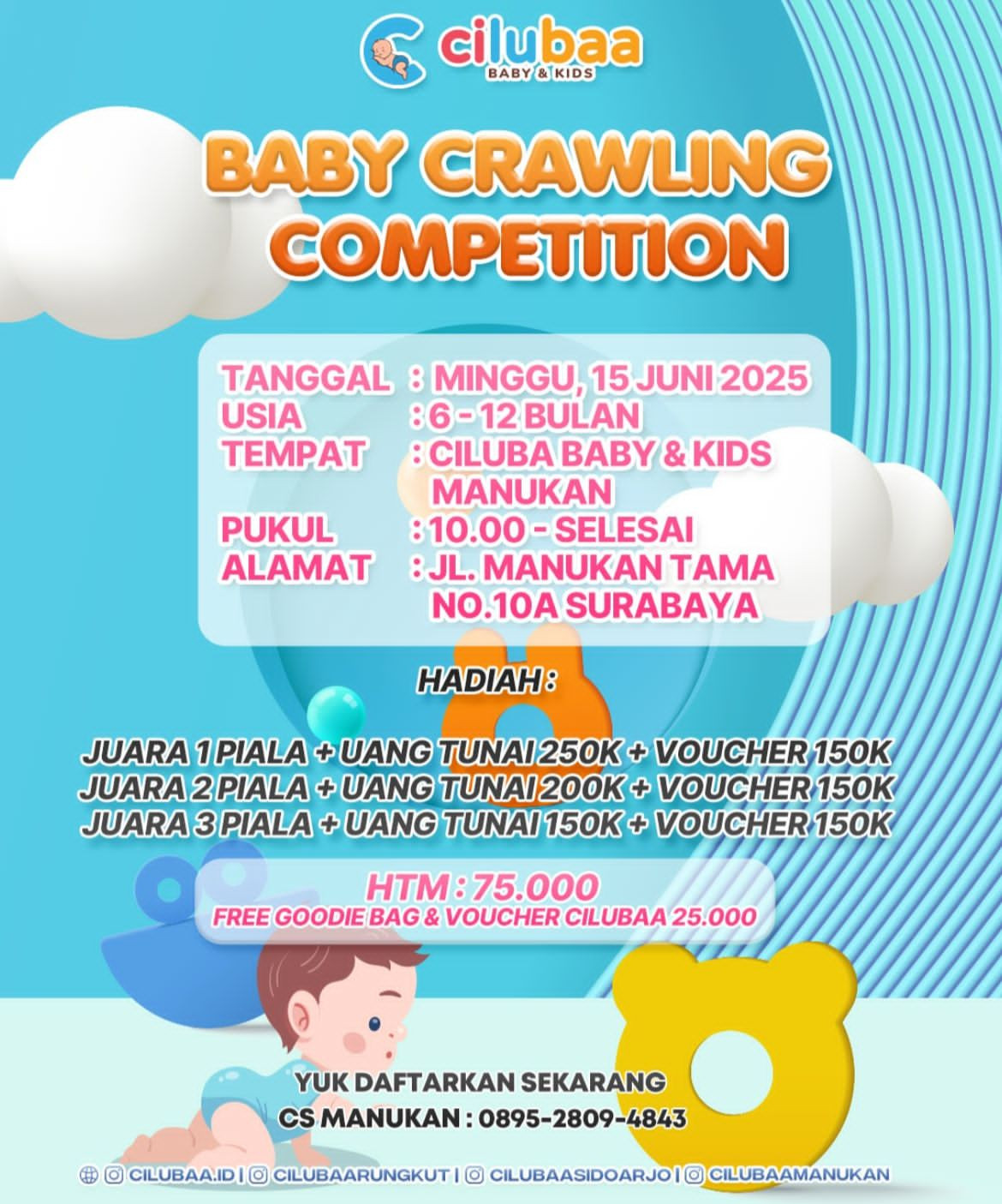 ✨BABY CRAWLING COMPETITION✨