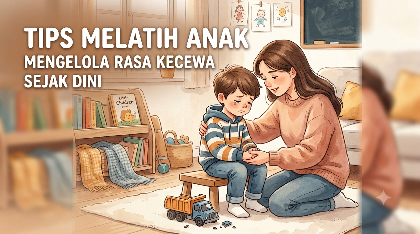 Tips Melatih Anak Mengelola Rasa Kecewa Sejak Dini