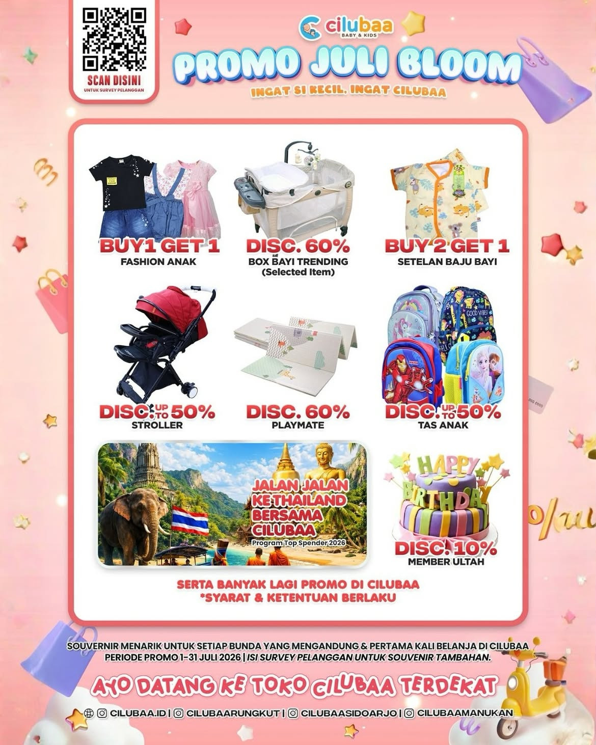 PROMO JULI BLOOM TELAH DIMULAI!
