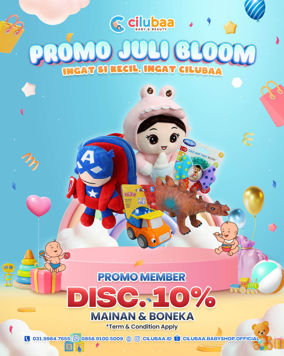 MAINAN & BONEKA DISC. 10%