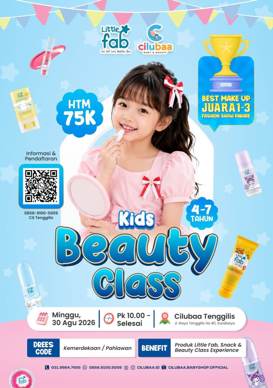 Kids Beauty Class w/ Little Fab x Cilubaa!
