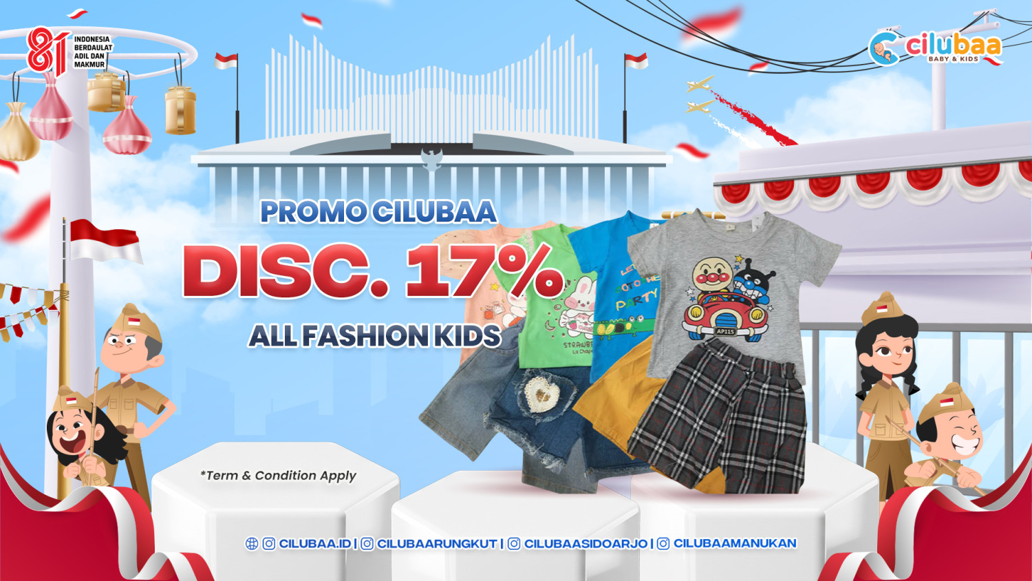 PROMO! Disc. 17% All Fashion Kids