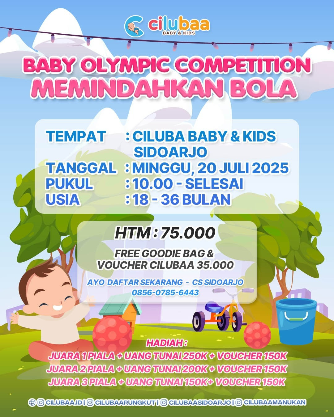 CILUBAA BABY OLYMPIC COMPETITION