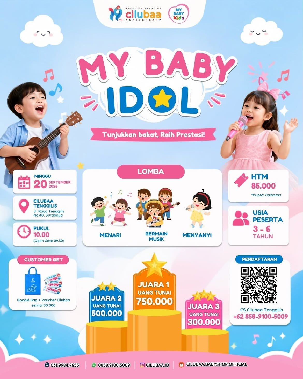 MY BABY IDOL - TUNJUKKAN BAKAT, RAIH PRESTASI!