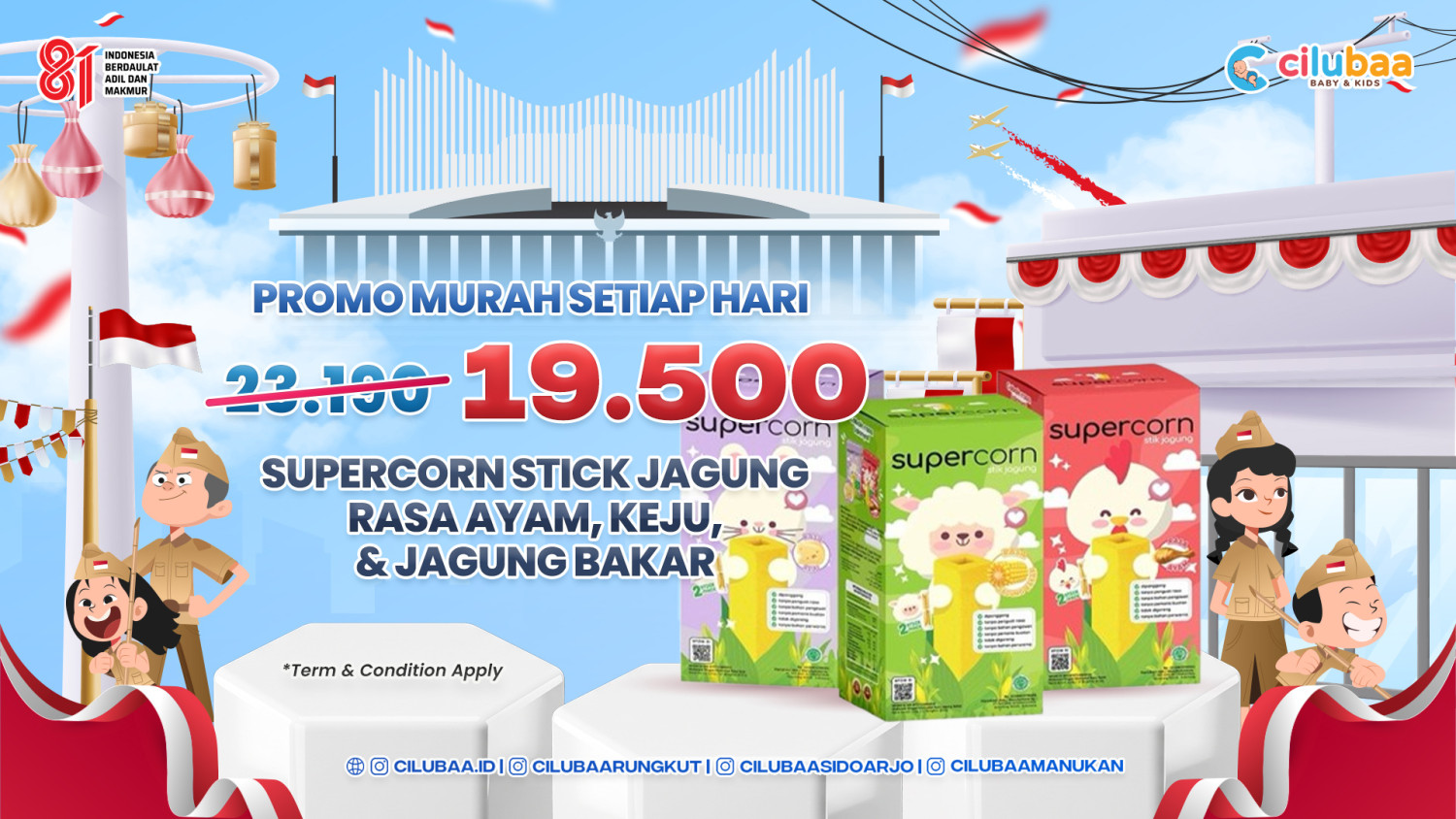 PROMO! Supercorn Stick Jagung