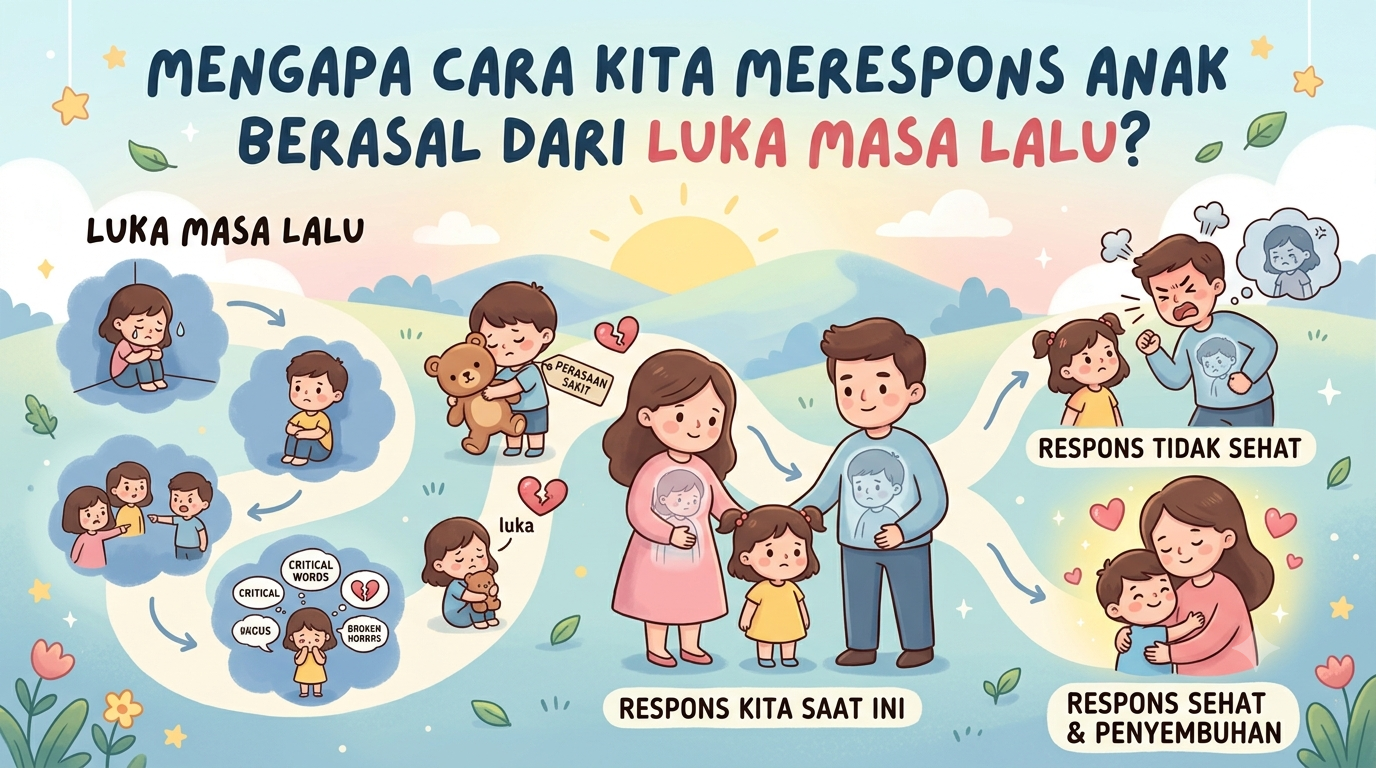 Mengapa Cara Kita Merespons Anak Berasal dari Luka Masa Lalu?