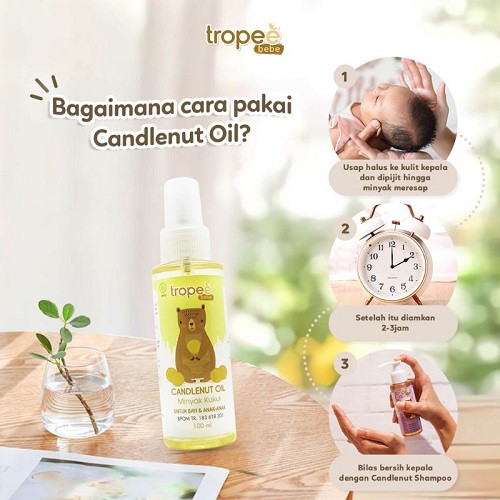 Tropee Bebe Trpemx 100ml - Minyak Kemiri