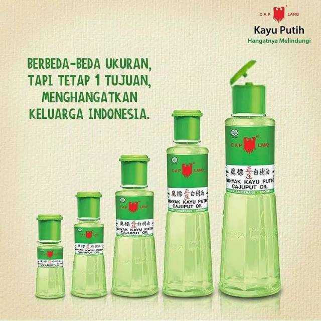 Cap Lang Minyak Kayu Putih 15ml/30ml/60ml/120ml/210ml - Minyak Kayu Putih