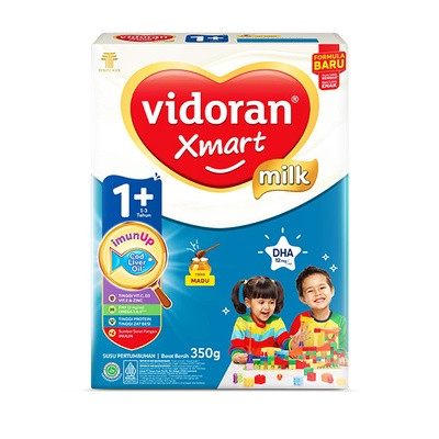 Vidoran Xmart 1+ & 3+ Rasa Vanila dan Madu 950GR Susu Formula Pertumbuhan Anak 1-3 Tahun