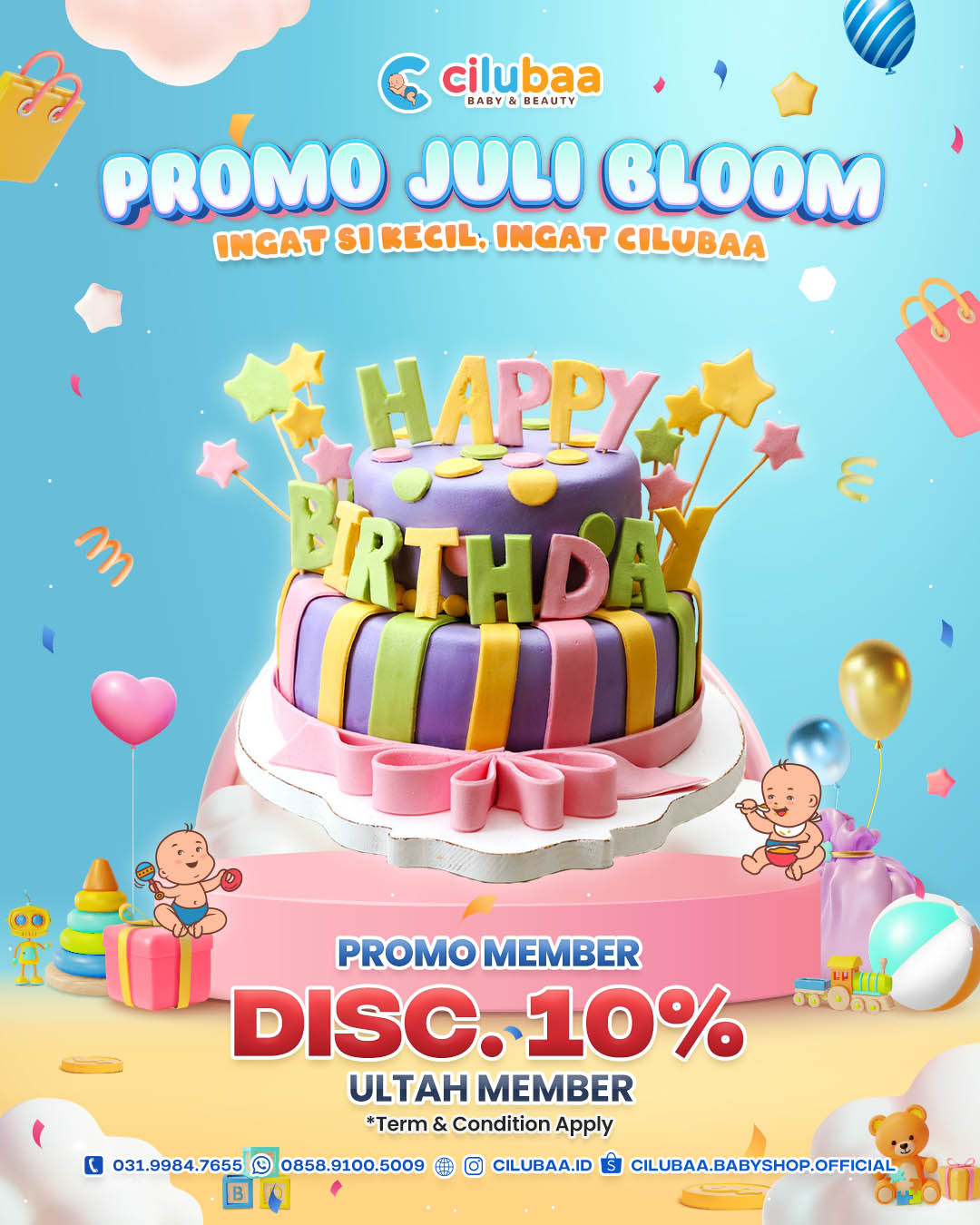 ULTAH MEMBER DISC 10%
