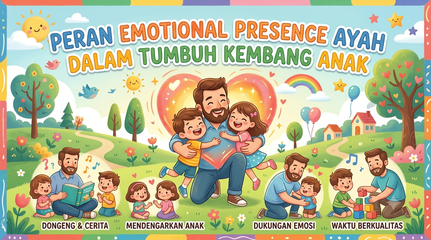 Peran Emotional Presence Ayah dalam Tumbuh Kembang Anak