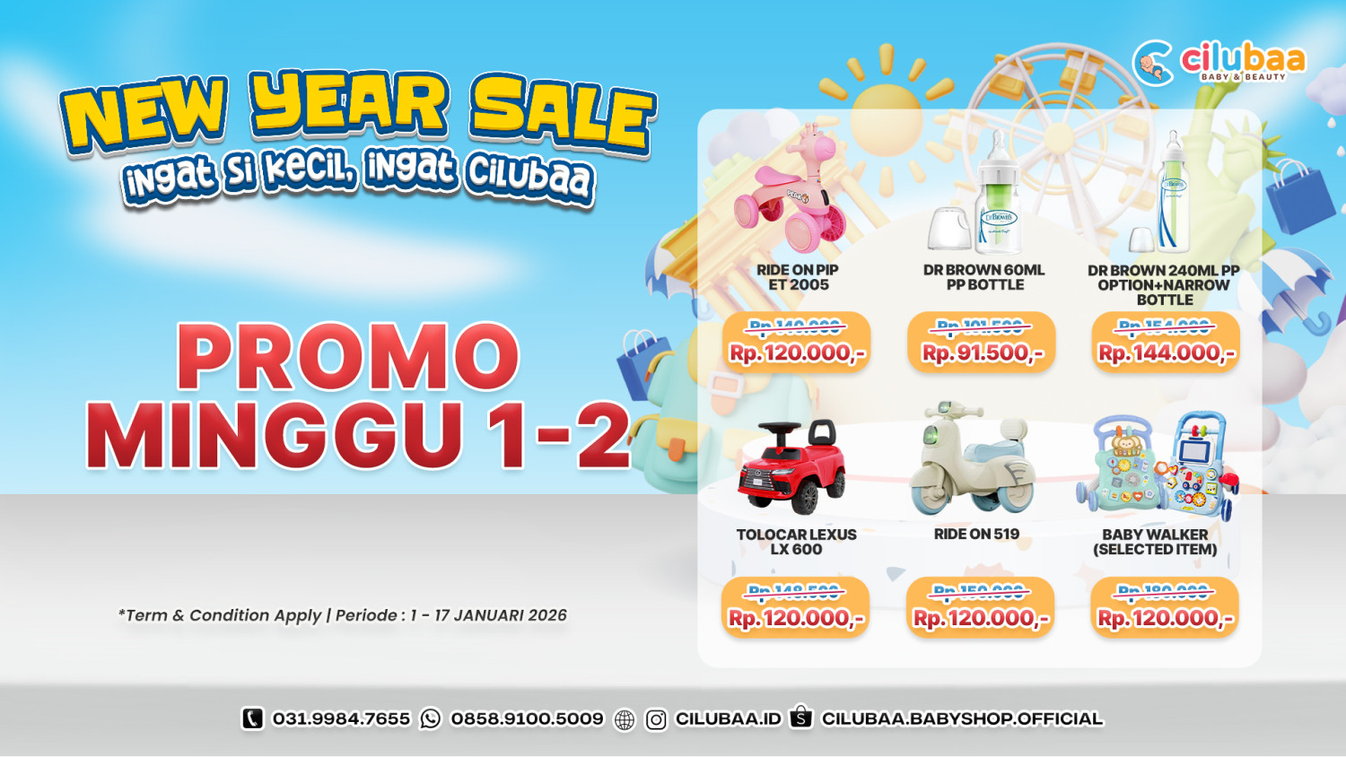 BABY SALE IS CALLING! ✨