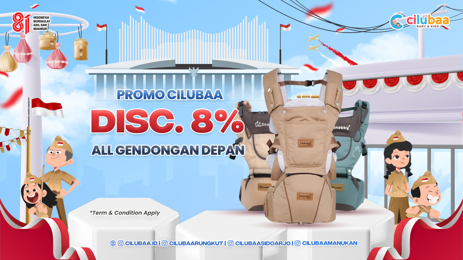 PROMO! Disc. 8% All Gendongan