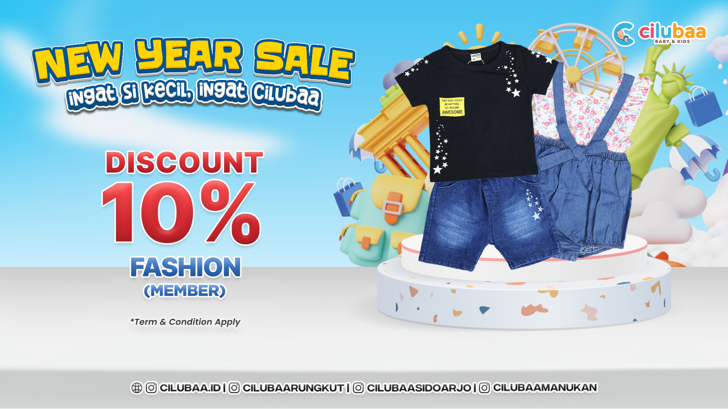 Tampil Kece di Tahun Baru Bareng Cilubaa! ✨