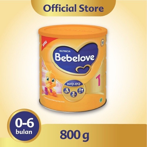 Bebelove Tahap 1 dan 2 - Kemasan Kaleng 800gr