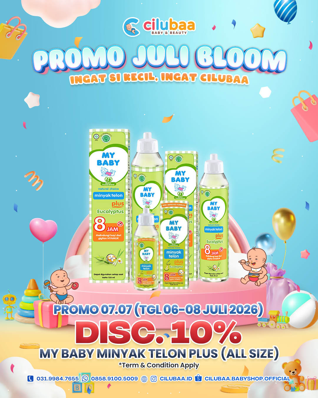 (PROMO 7.07) JULI BLOOM CILUBAA!