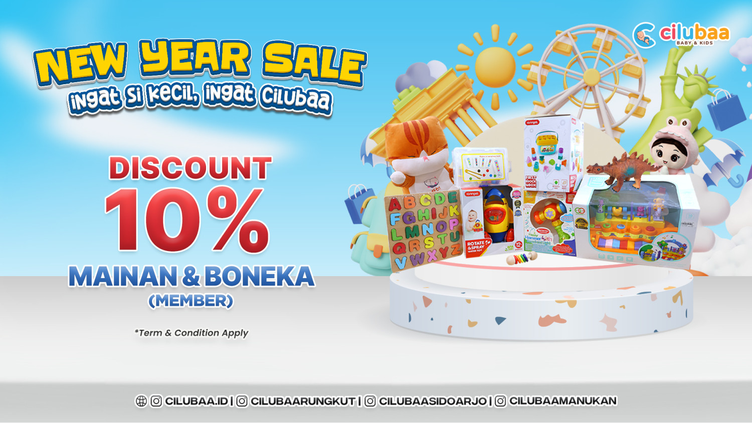 KOLEKSI MAINAN & BONEKA BARU UNTUK SI KECIL! ?✨