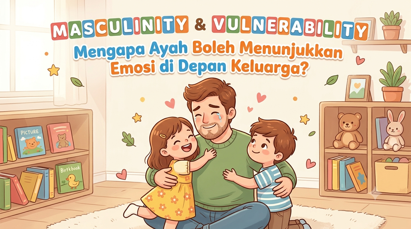 Masculinity & Vulnerability: Mengapa Ayah Boleh Menunjukkan Emosi di Depan Keluarga?