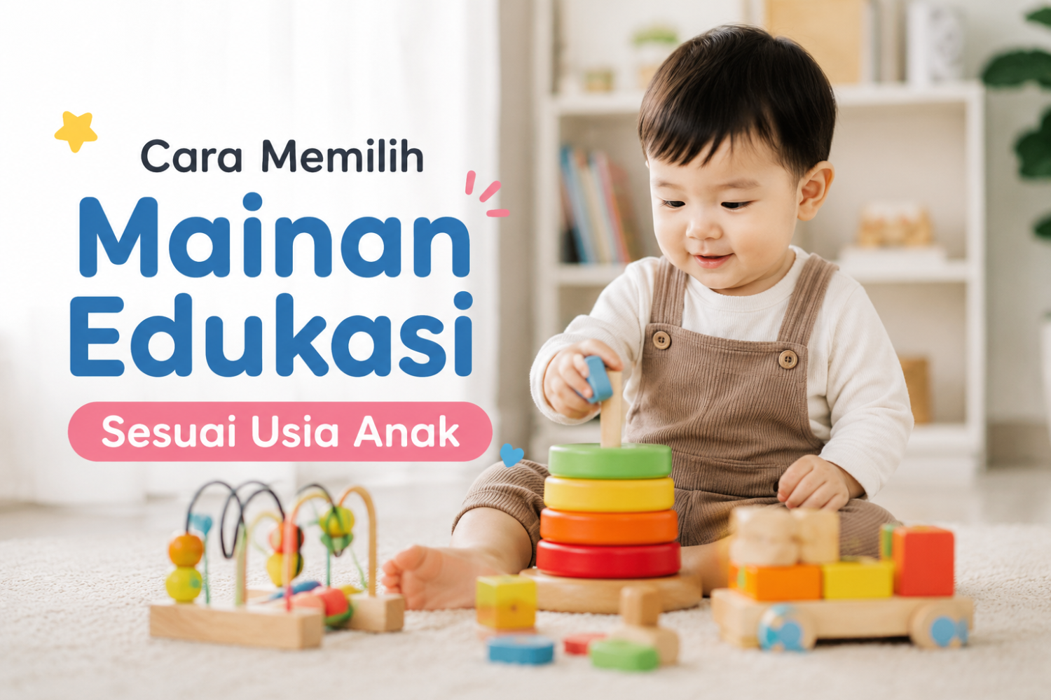 Cara Memilih Mainan Edukasi Sesuai Usia Anak
