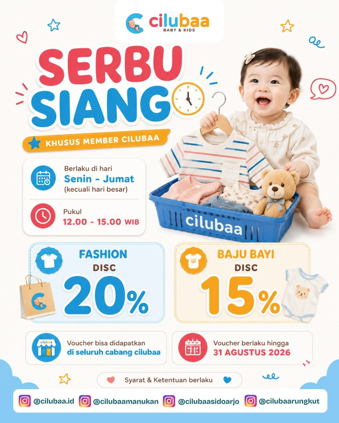 PROMO SERBU SIANG!!!