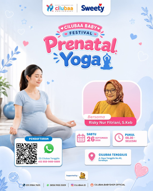 PRENATAL YOGA – CILUBAA BABY FESTIVAL