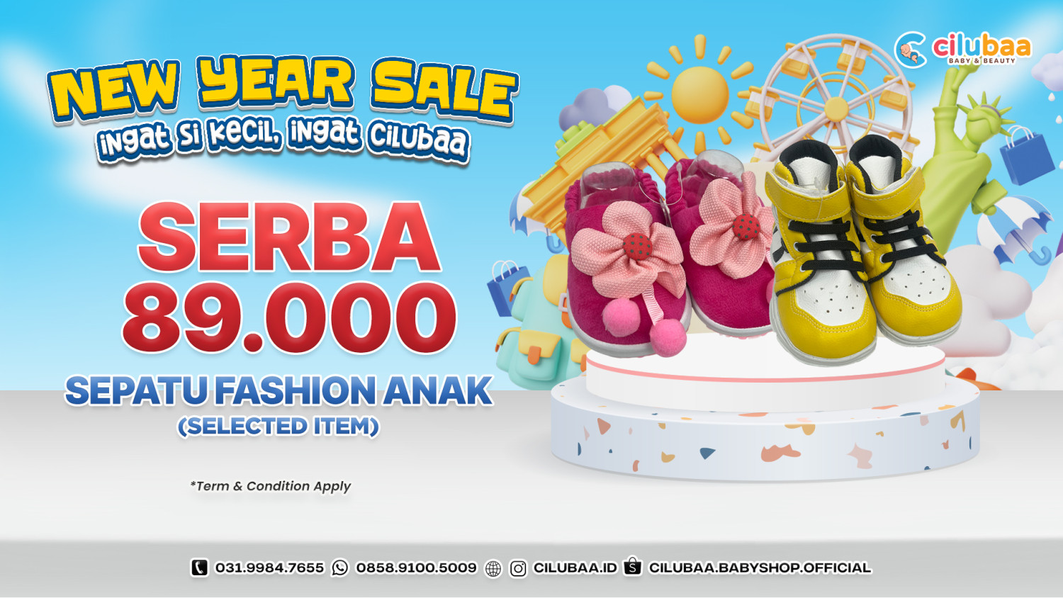 SEPATU FASHION SERBA 89 RIBU UNTUK SI KECIL! ✨?