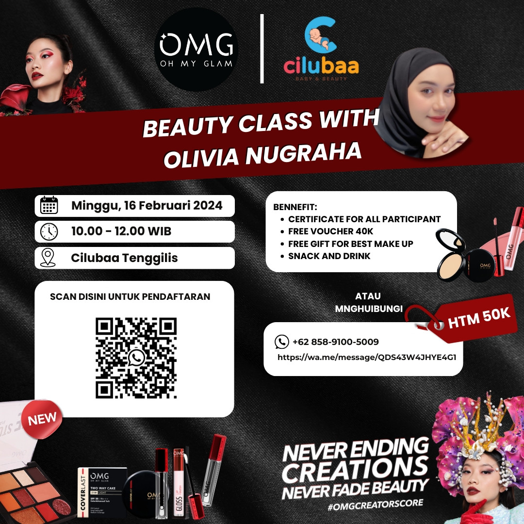 ?BEAUTY CLASS CILUBAA X OMG WITH OLIVIA NUGRAHA?