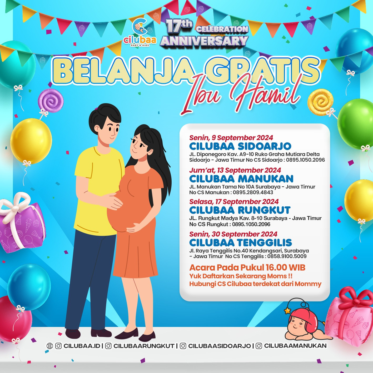 BELANJA GRATIS IBU HAMIL