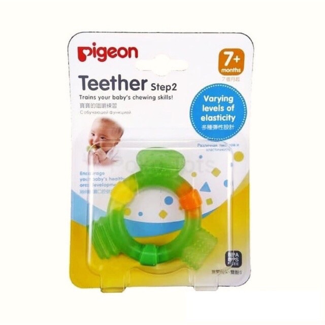 Pigeon Teether Step 1 & 2 - Gigitan Bayi