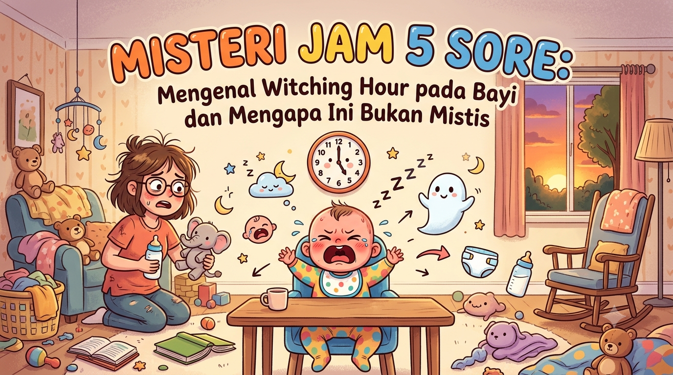 Misteri Jam 5 Sore: Mengenal Witching Hour pada Bayi dan Mengapa Ini Bukan Mistis