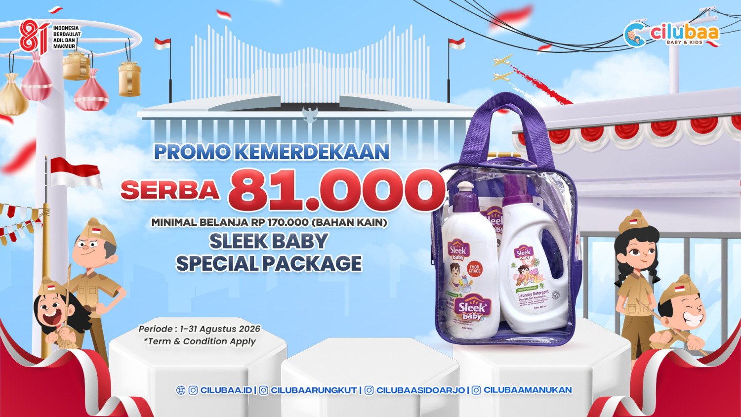PROMO! Sleek Baby Special Package