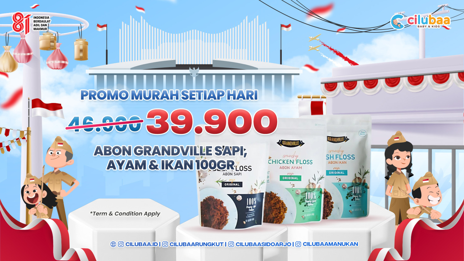 PROMO! Abon Grandville 100gr