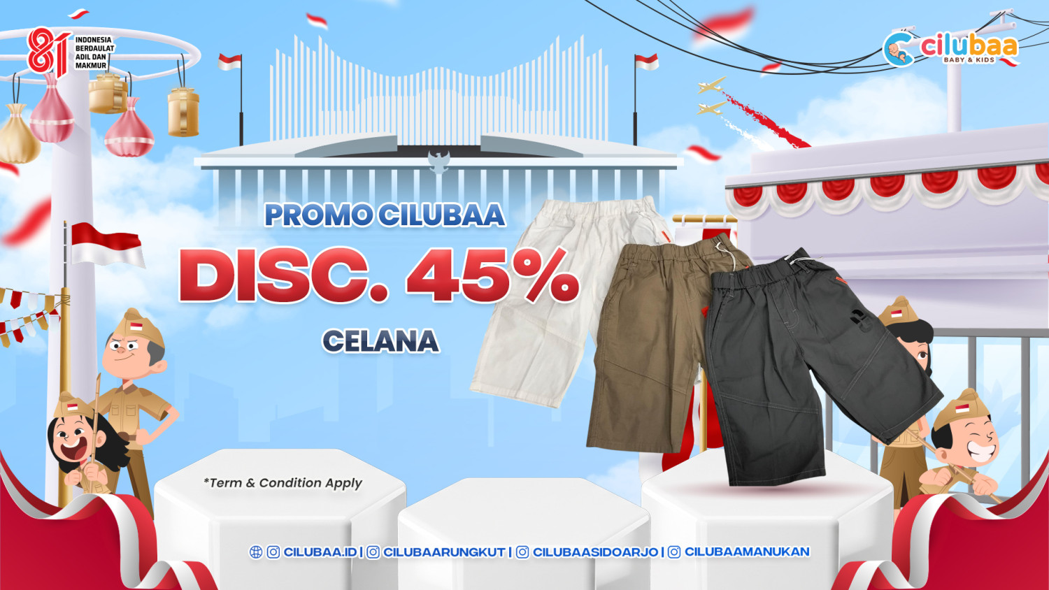 PROMO! Disc. 45% Celana