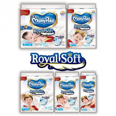 Mamy Poko Extra Soft NB52/S60/M56/L48/XL40/XXL32 - Popok Celana Bayi