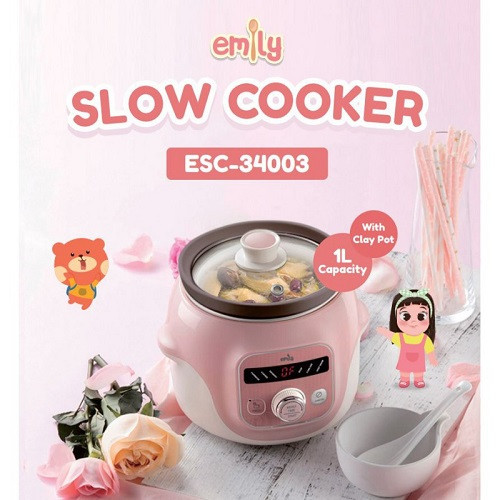 Emily Esc-34003 Slow Cooker 1 Liter - Slow Cooker