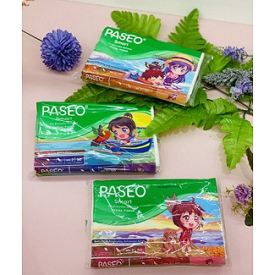 Paseo Smart Travel Pack 50 Sheet - Tisu Wajah