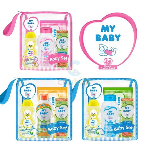 My Baby Set Sweet Floral/Gentle Care/Fresh Fruity - Gift Set