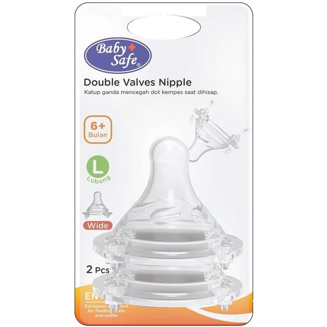 Baby Safe P12DWN0L Dot Wide Neck L - Dot Bayi